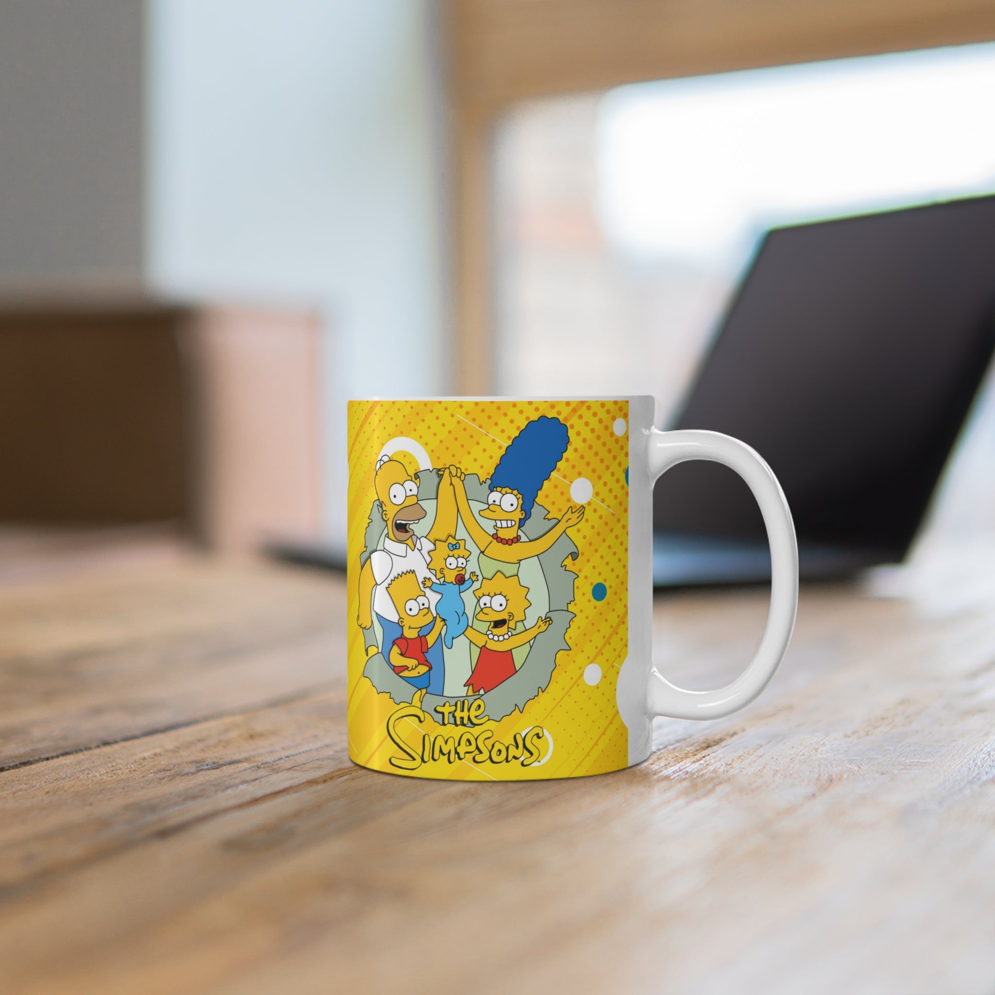 Taza Café Simpson. Marge