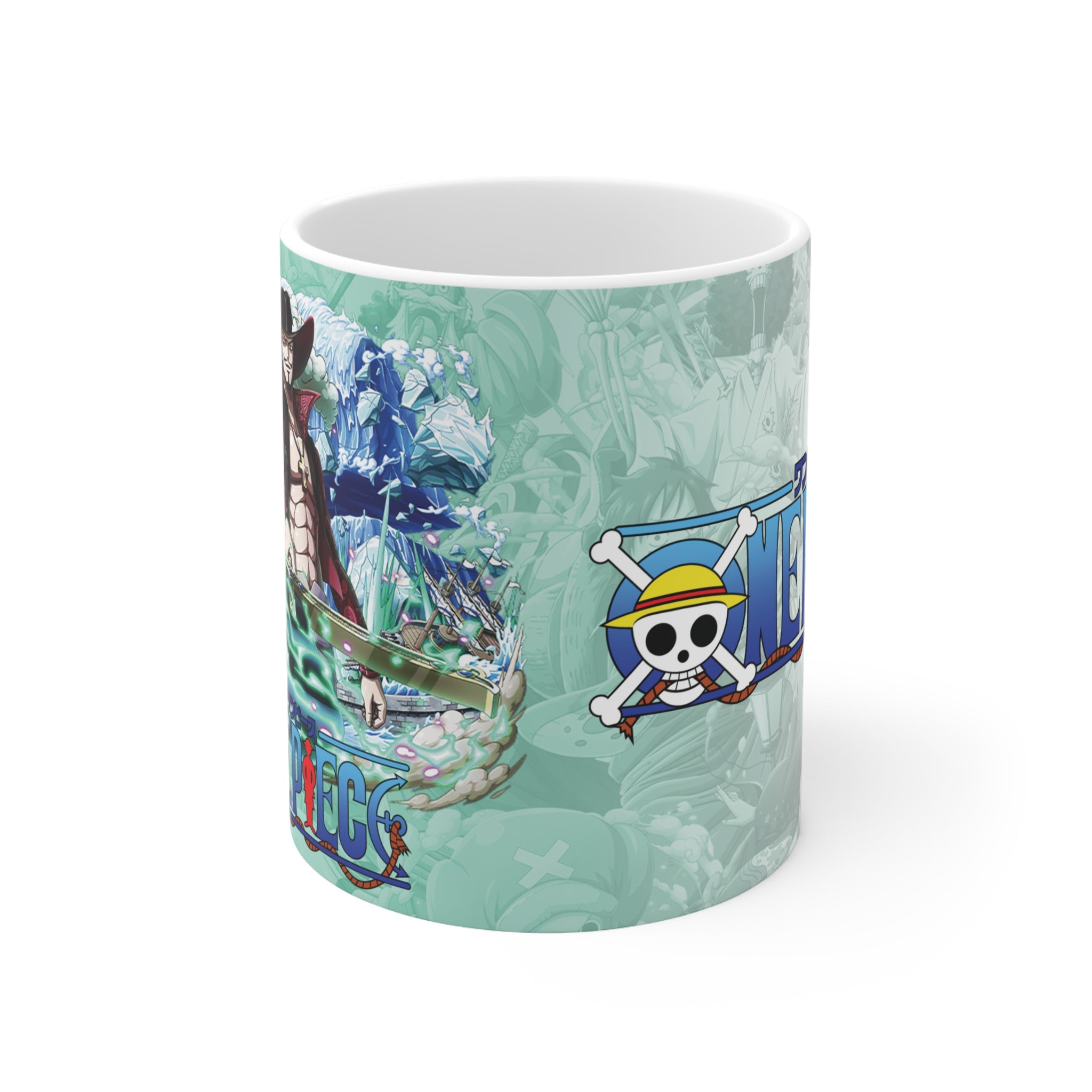 Taza de café Personaje Dracule Mihawk de One Piece