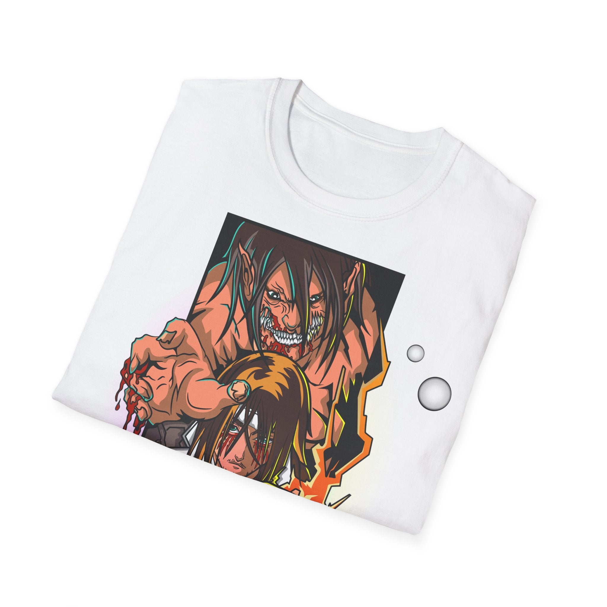 Camiseta Unisex Attack On Titans - Manga Corta