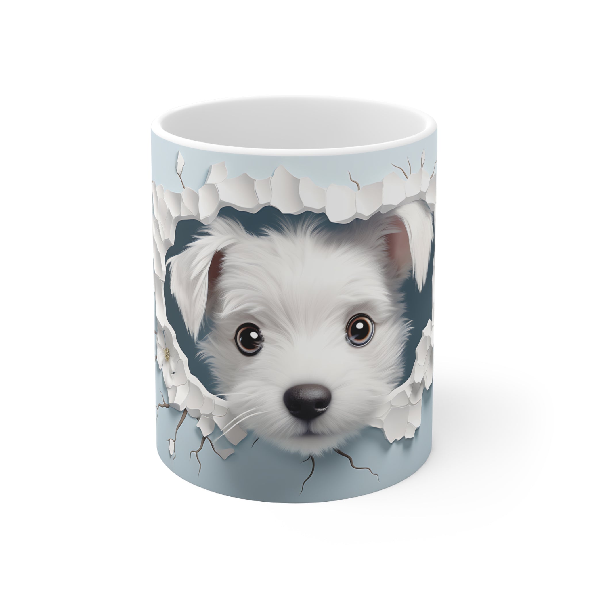 Taza Café 3D Perro