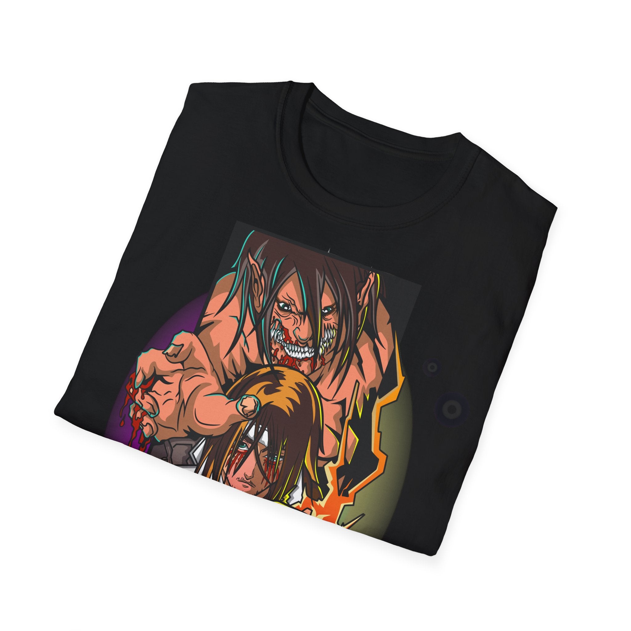 Camiseta Unisex Attack On Titans - Manga Corta