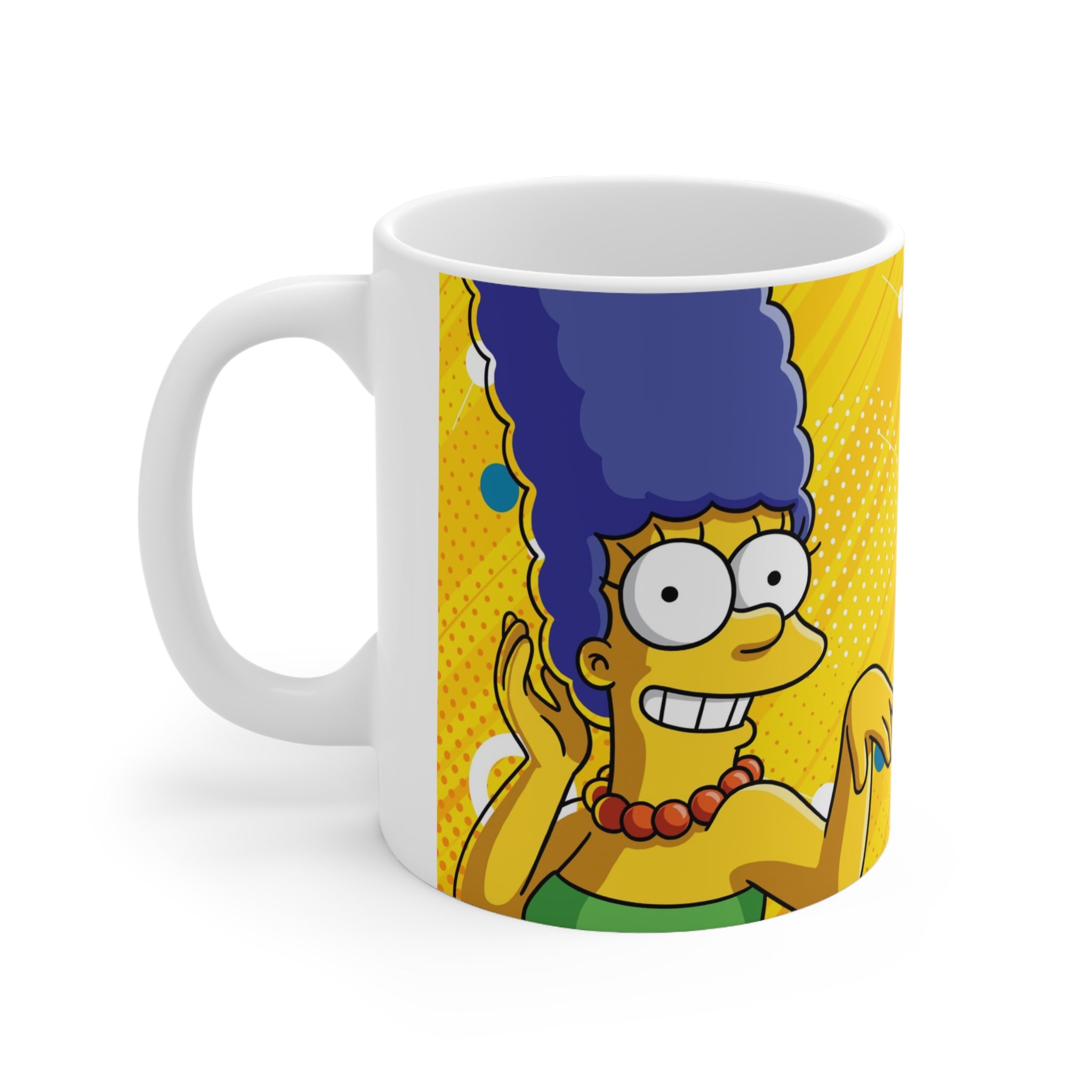 Taza Café Simpson. Marge