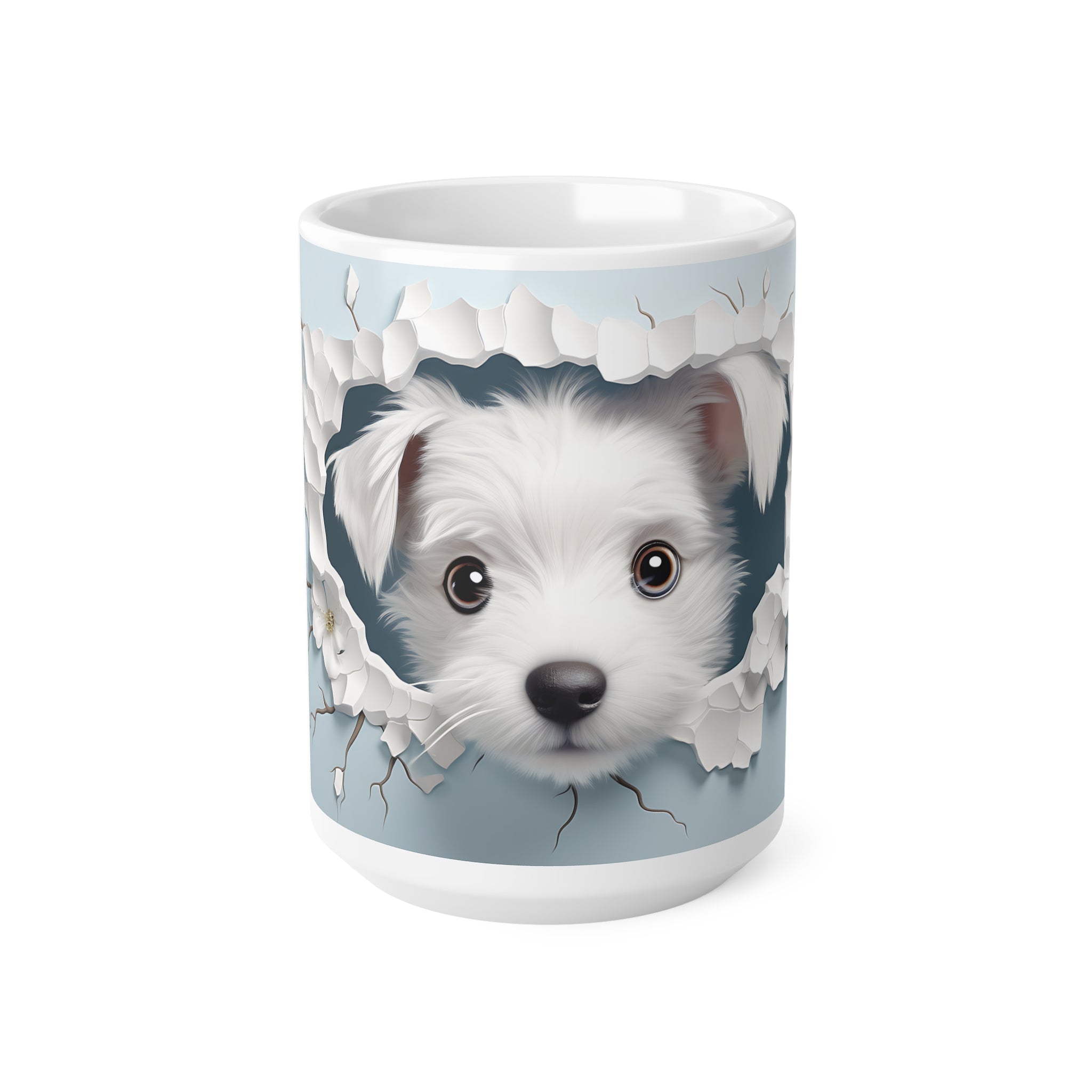 Taza Café 3D Perro