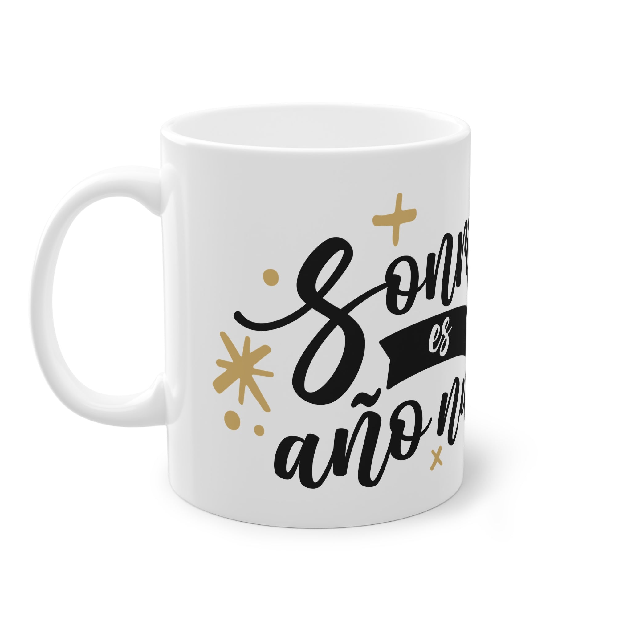 Taza Año Nuevo "Sonrie Sonrie Que Es Año Nuevo"