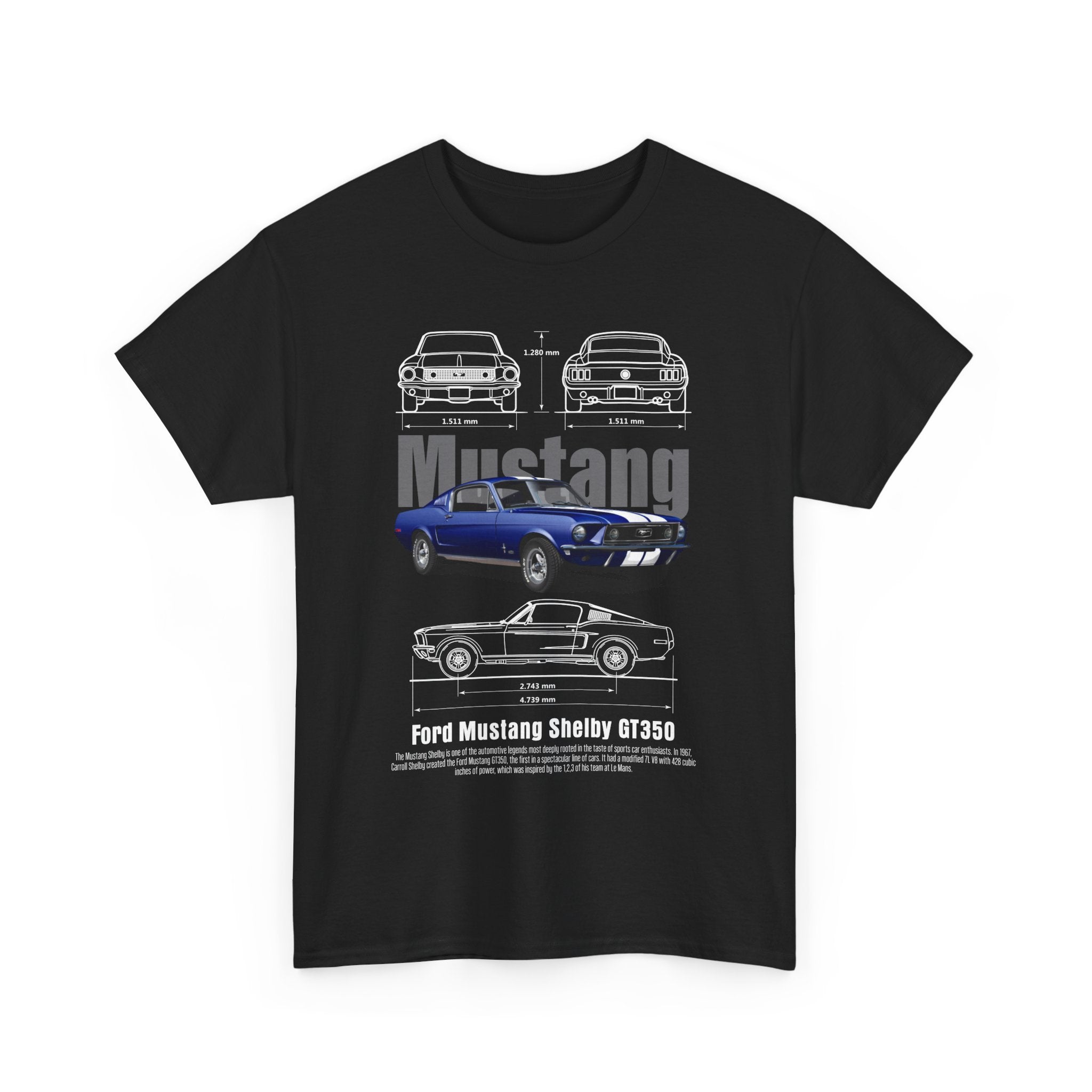 Camiseta Unisex Ford Mustang Shelby GT350