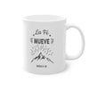 Taza Cristiana - La Fe mueve Montañas