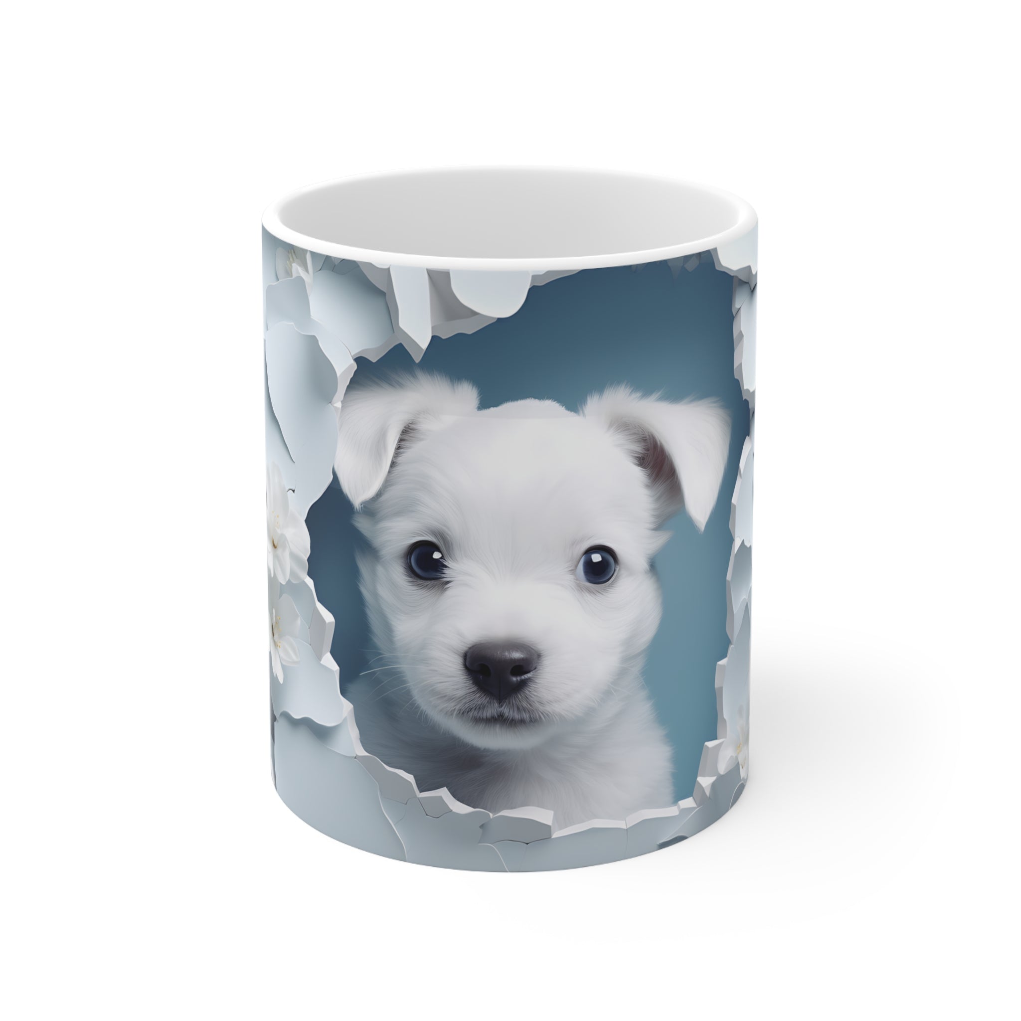 Taza 3D Perro Cerámica