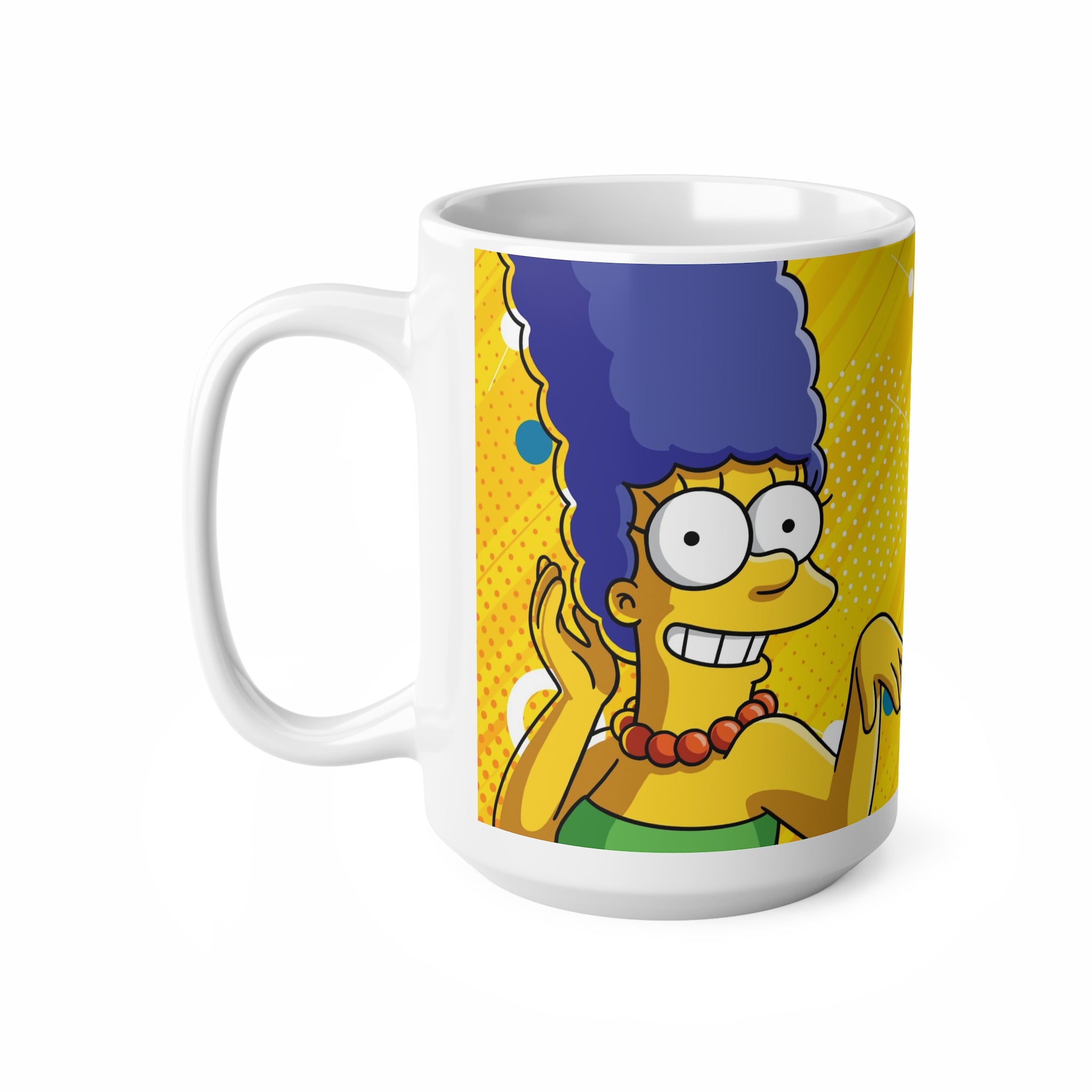 Taza Café Simpson. Marge