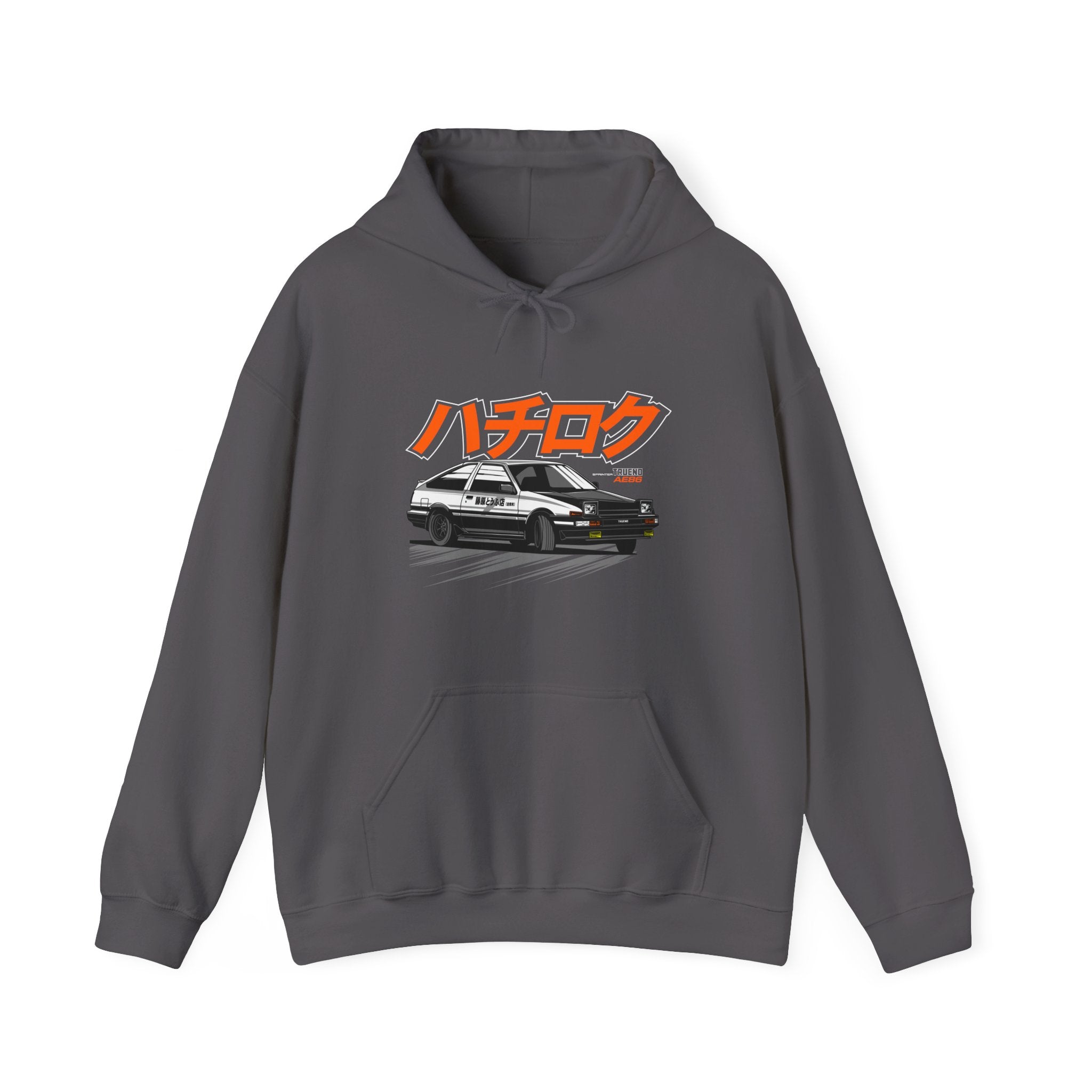 Sudadera con capucha de coche de carreras. Unisex