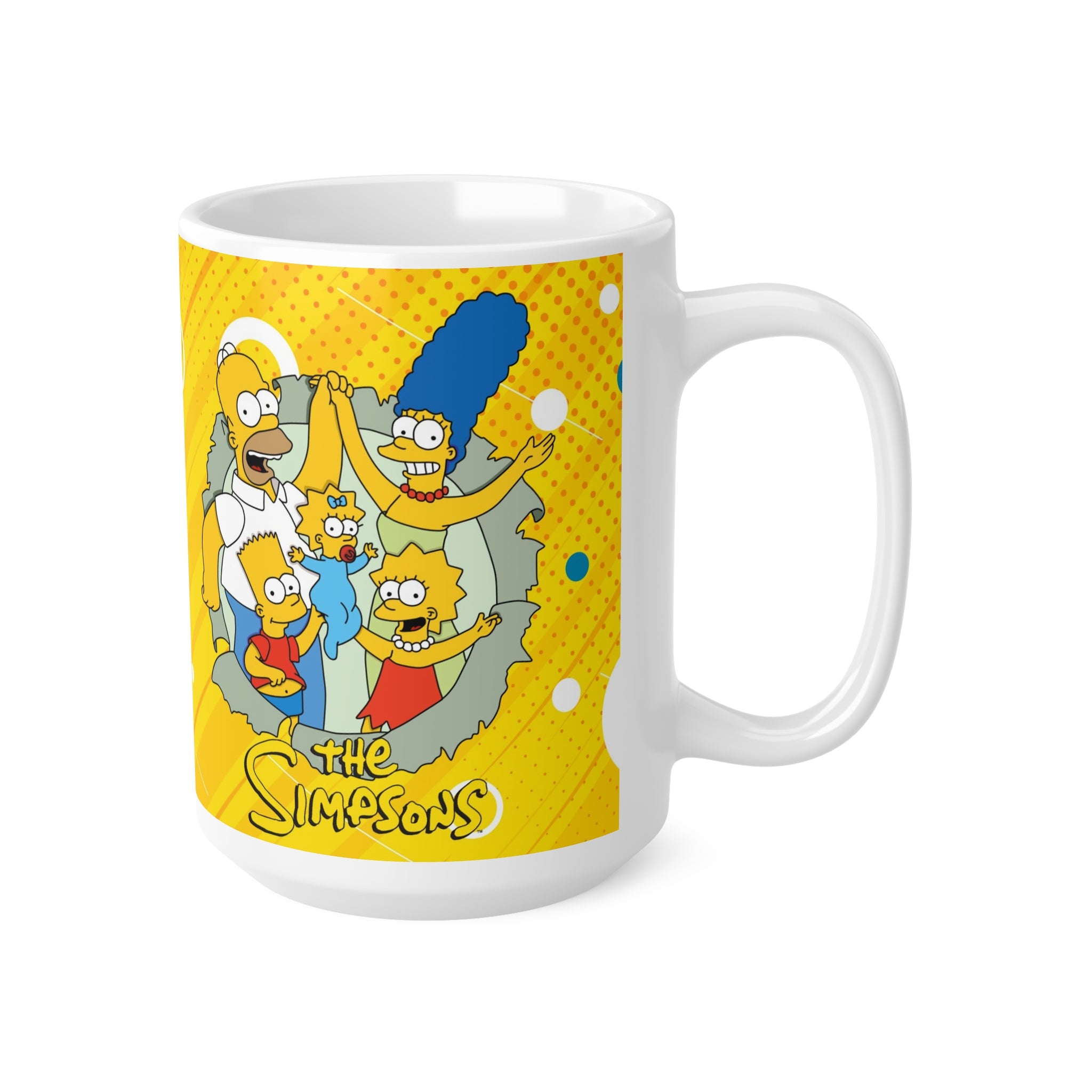 Taza Café Simpson. Marge