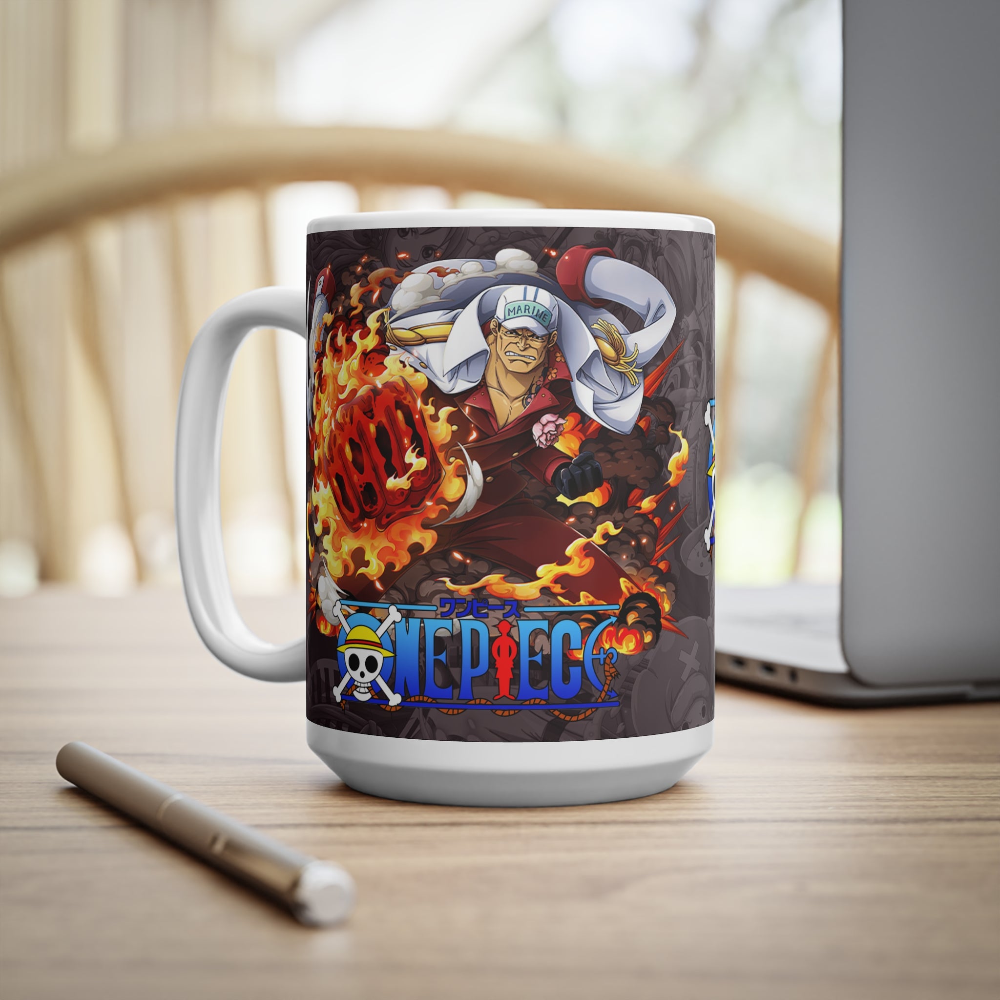 Taza de café One Piece Akainu Character