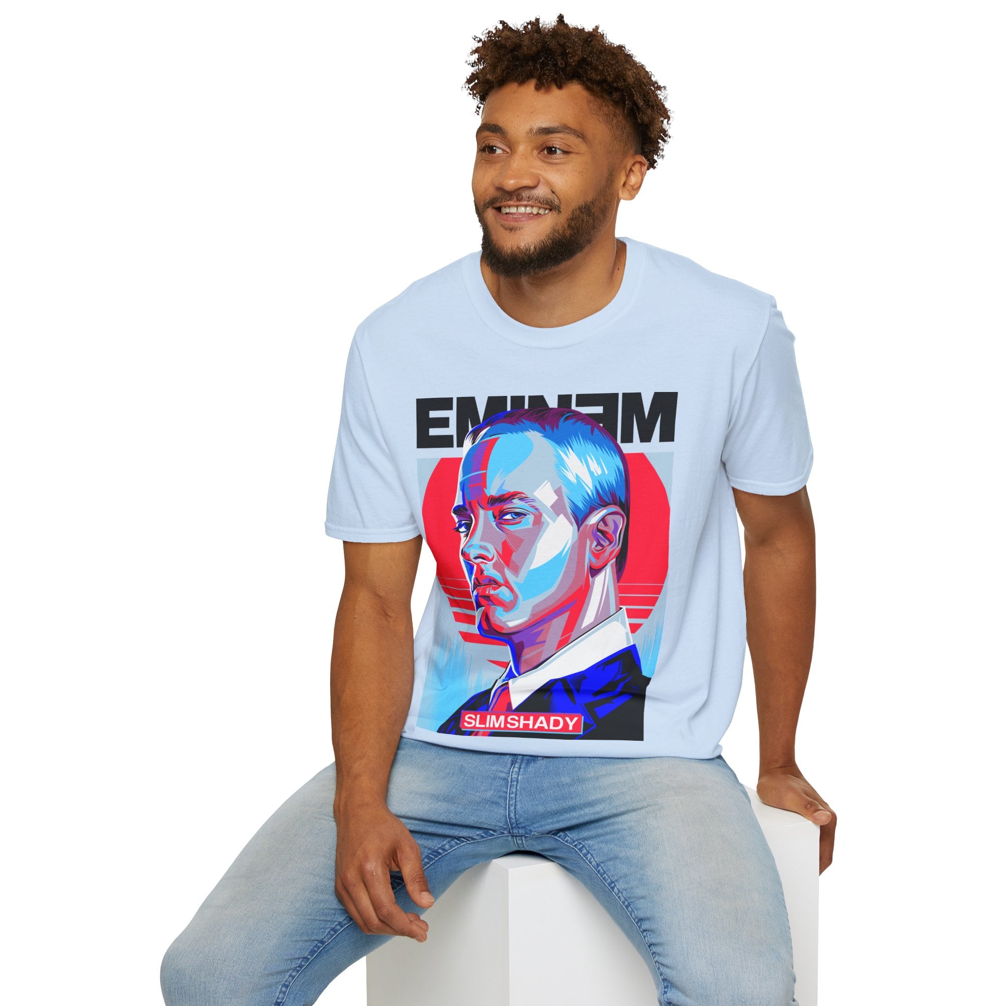 Camiseta Rap Camiseta Eminem Unisex