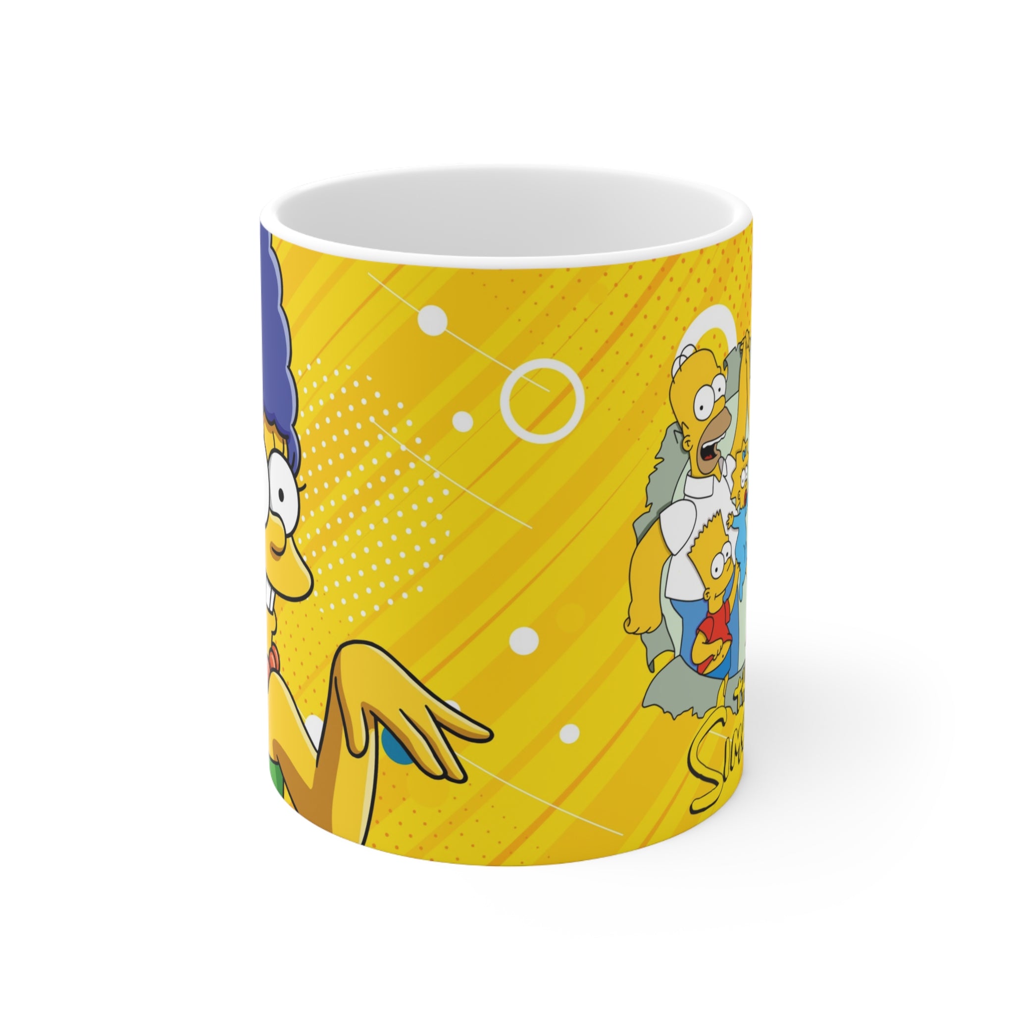 Taza Café Simpson. Marge