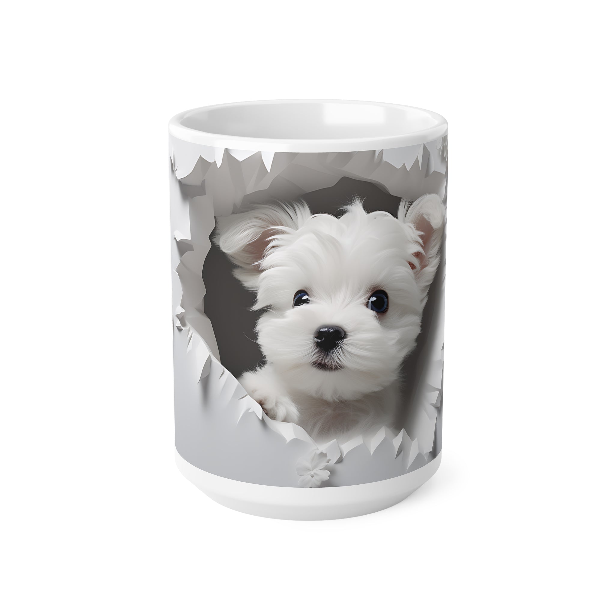 Tazas De Café Diseño De Perro 3D