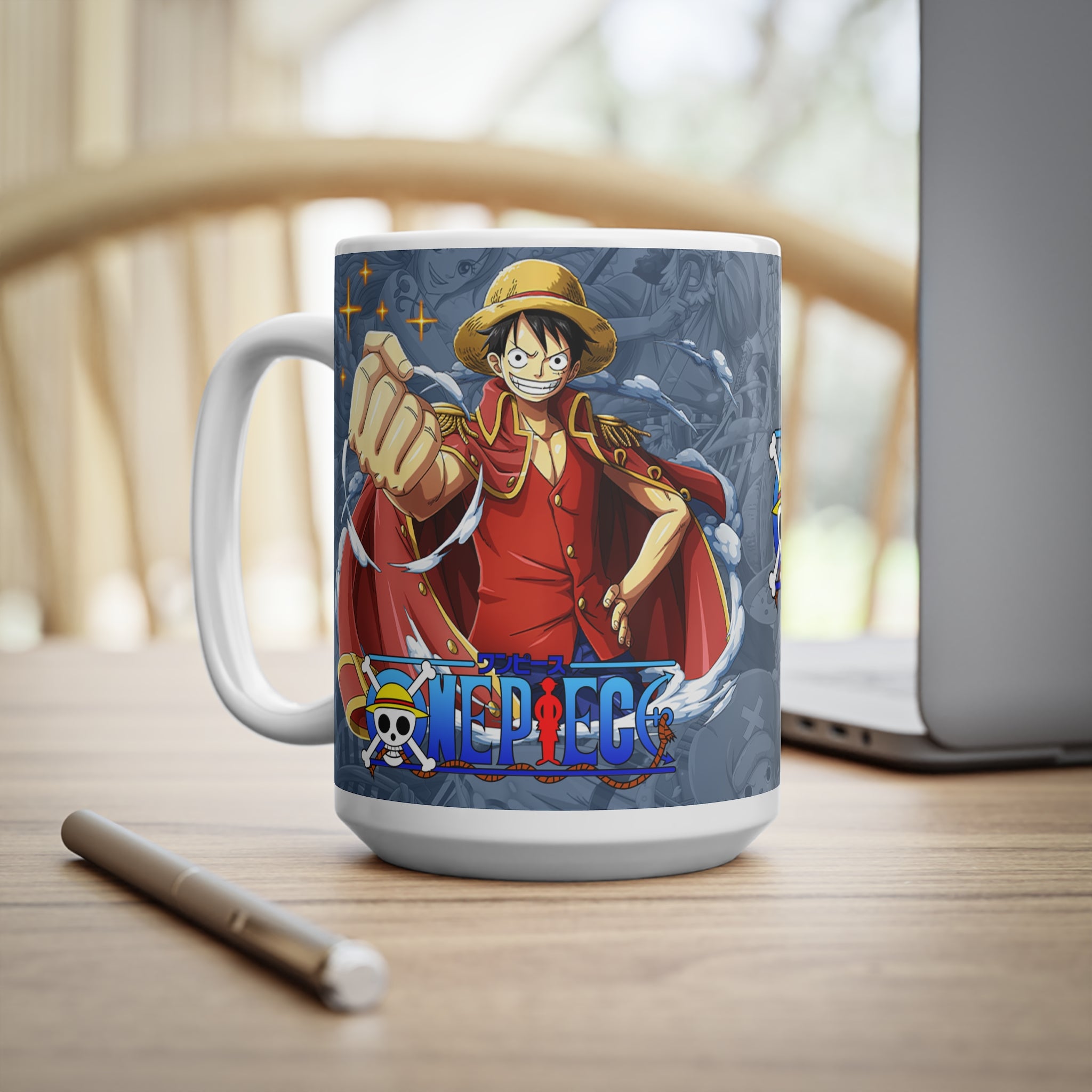 Taza De Café Personaje Luffy De One Piece