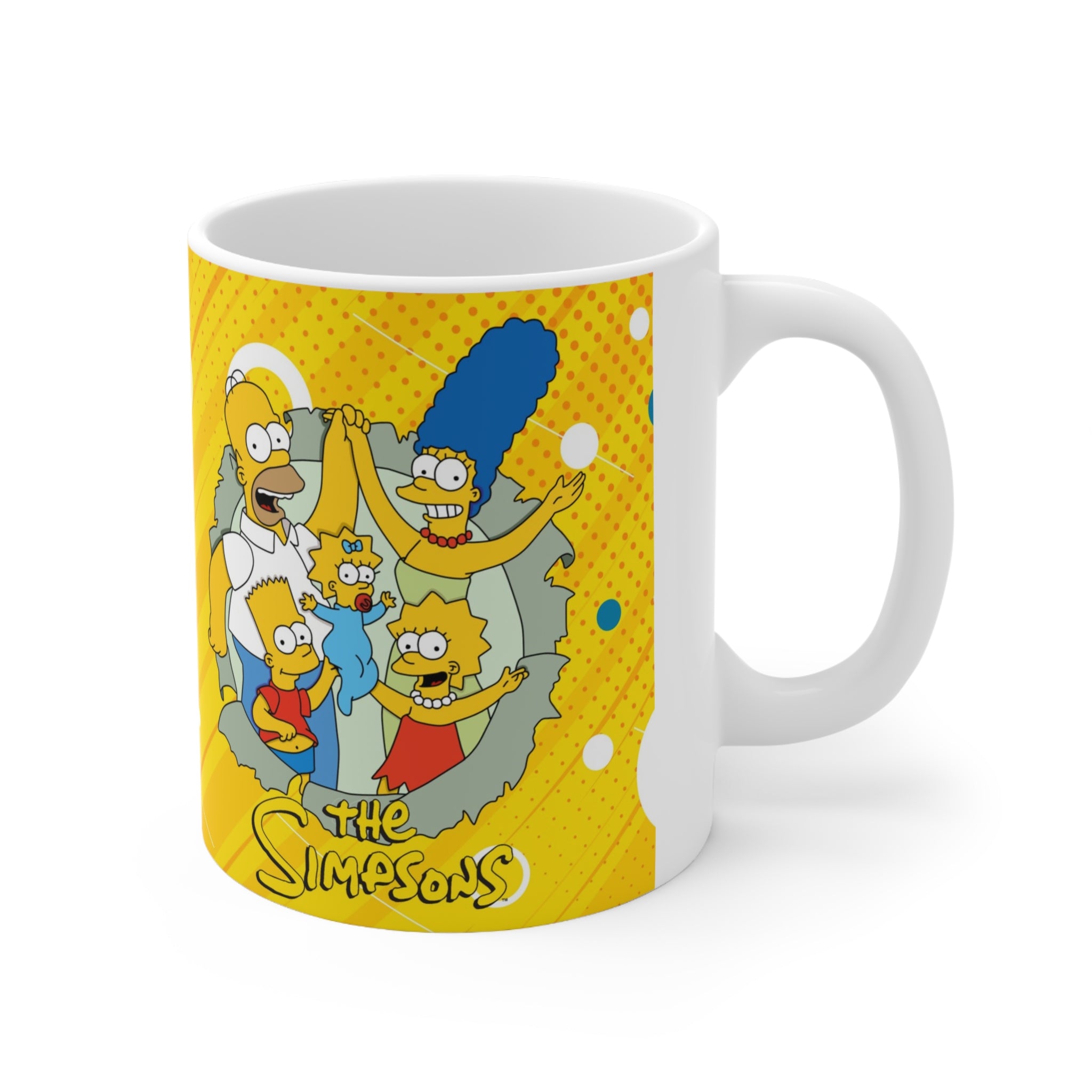 Taza Café Simpson. Marge