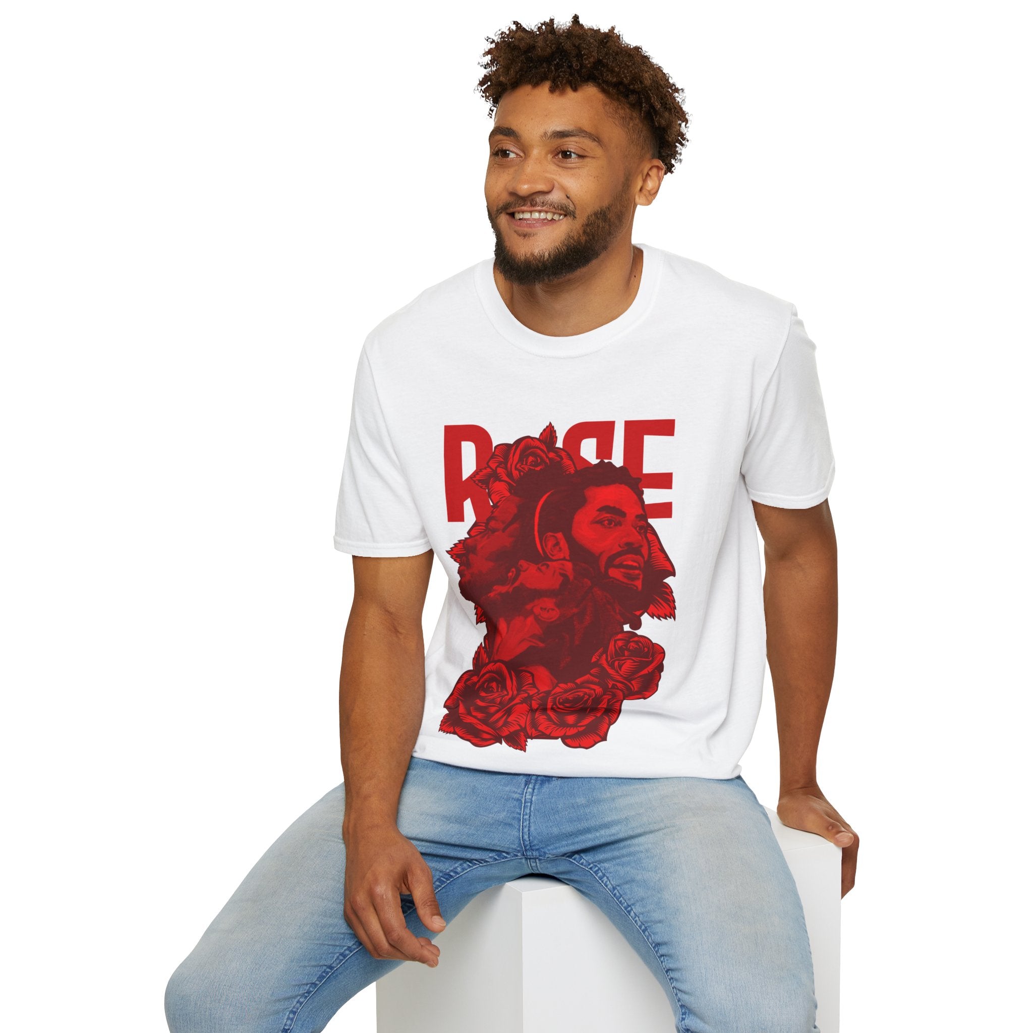 Derrick Rose NBA Camiseta unisex de estilo suave de baloncesto