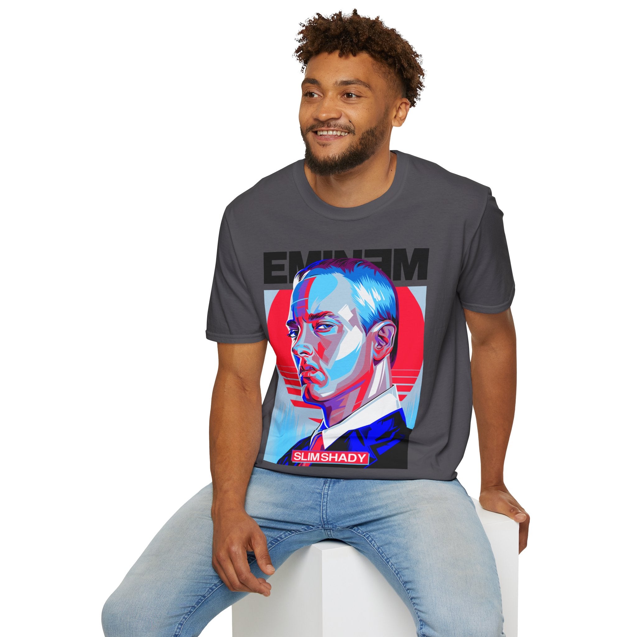 Camiseta Rap Camiseta Eminem Unisex