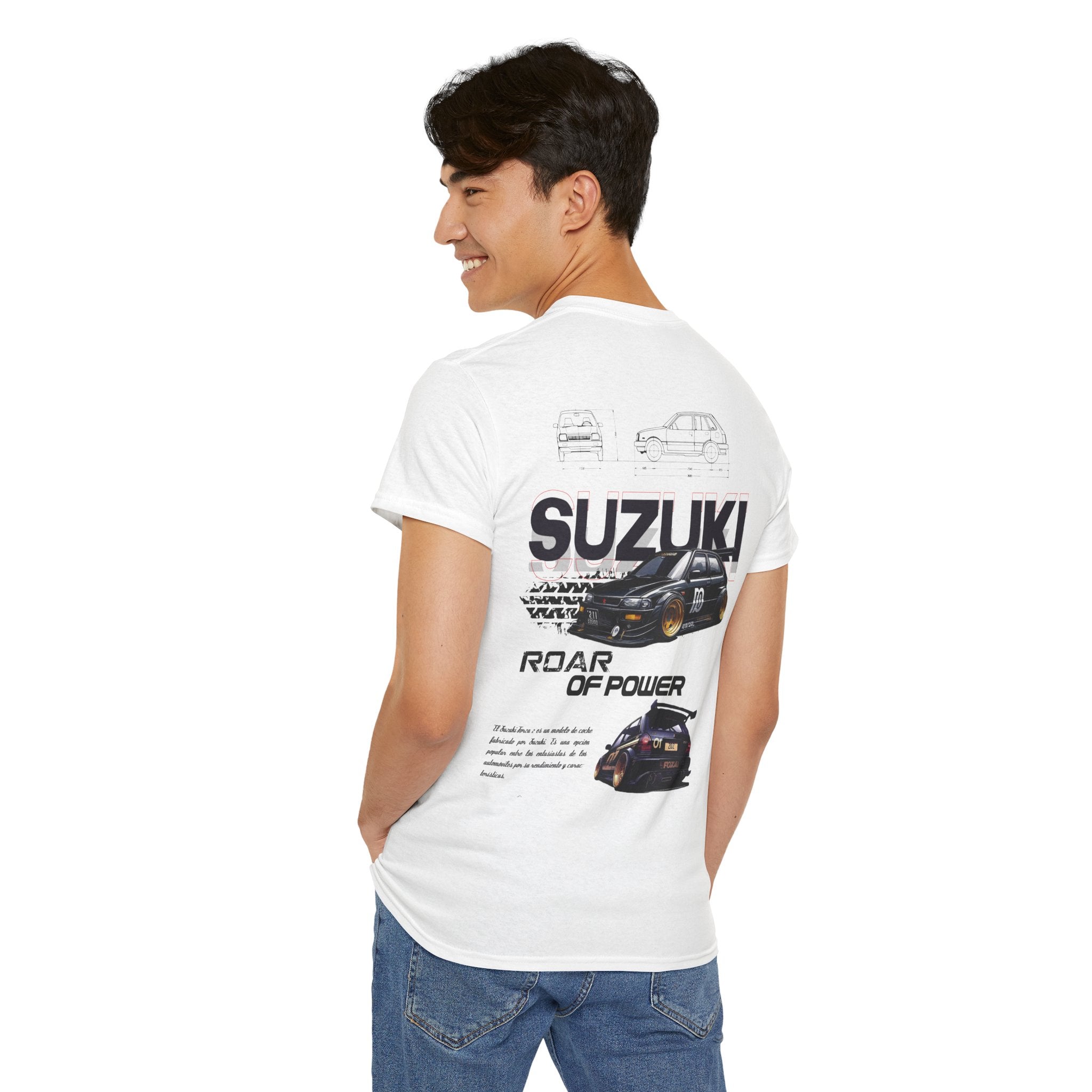 Camiseta Coche. Suzuki - Manga corta