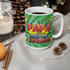 Taza de café - Taza con temática de Linterna Verde 'Papá, eres mi héroe favorito', 11 oz/15 oz