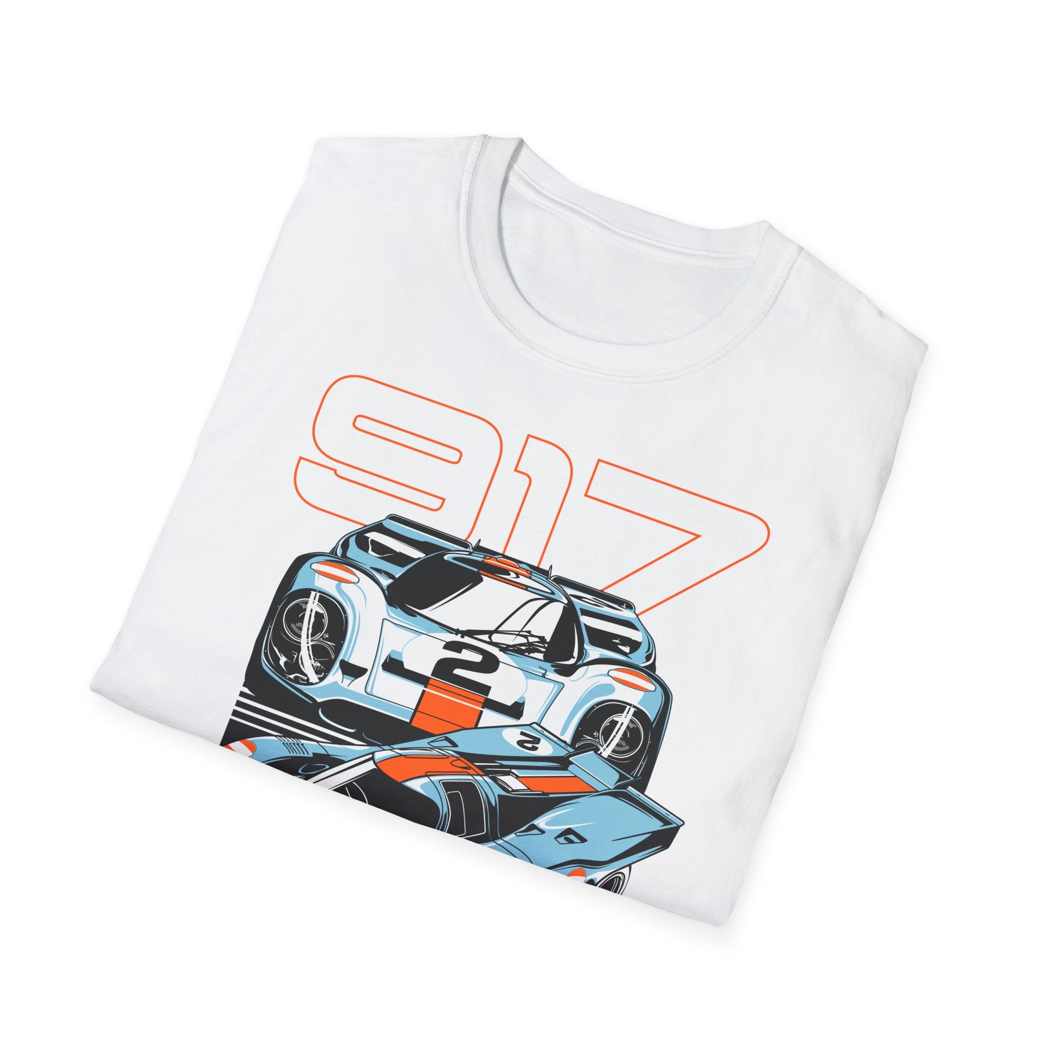 Camiseta de coche modelo. Porsche 917