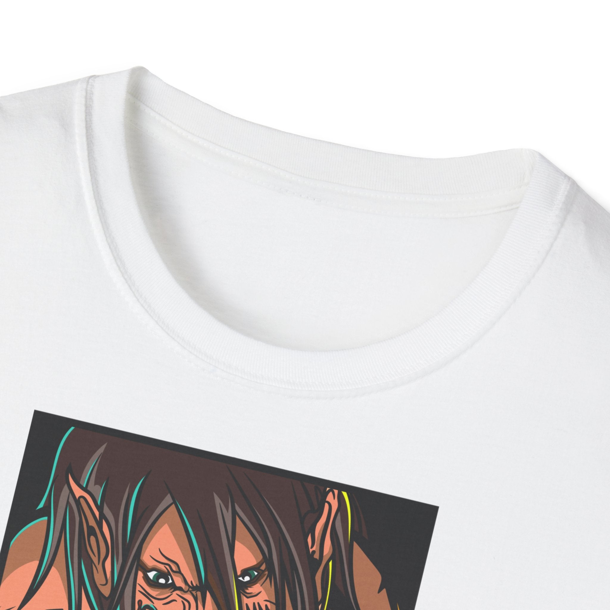 Camiseta Unisex Attack On Titans - Manga Corta