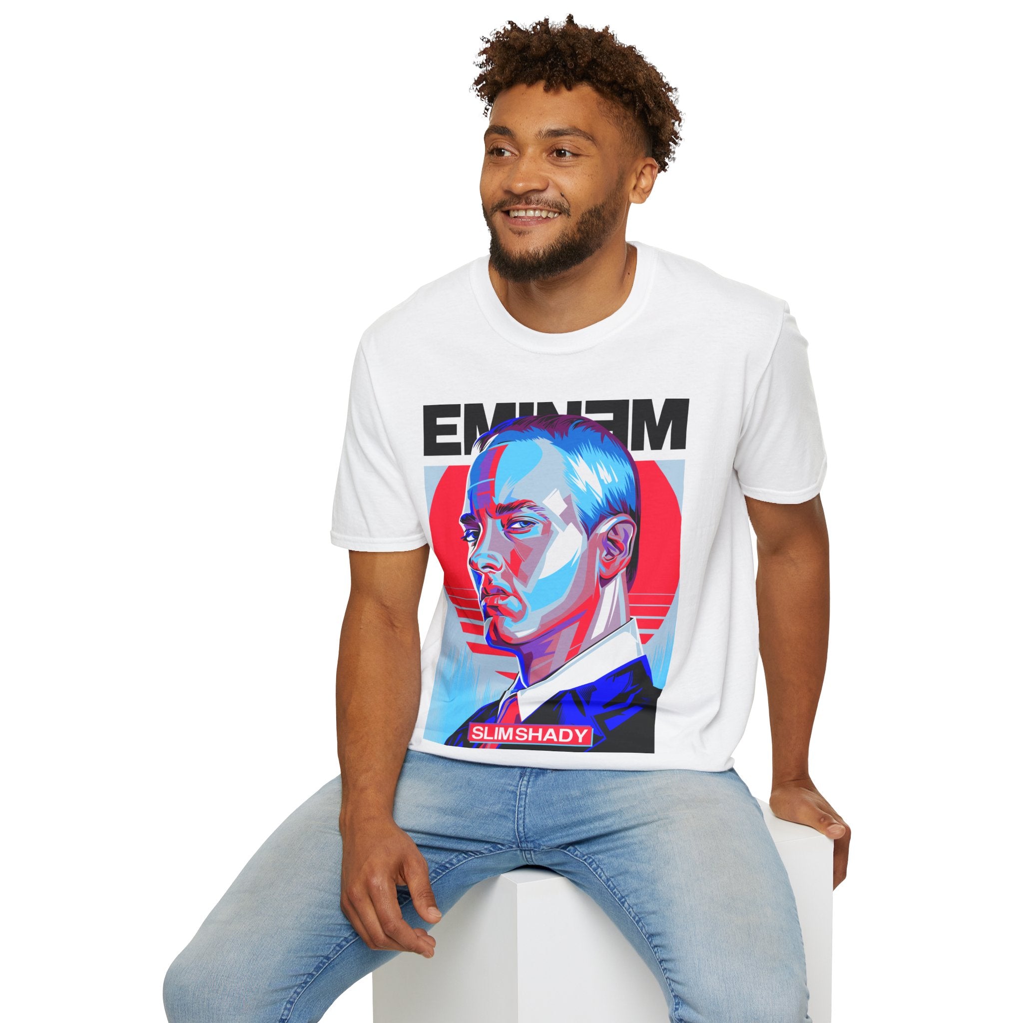 Camiseta Rap Camiseta Eminem Unisex