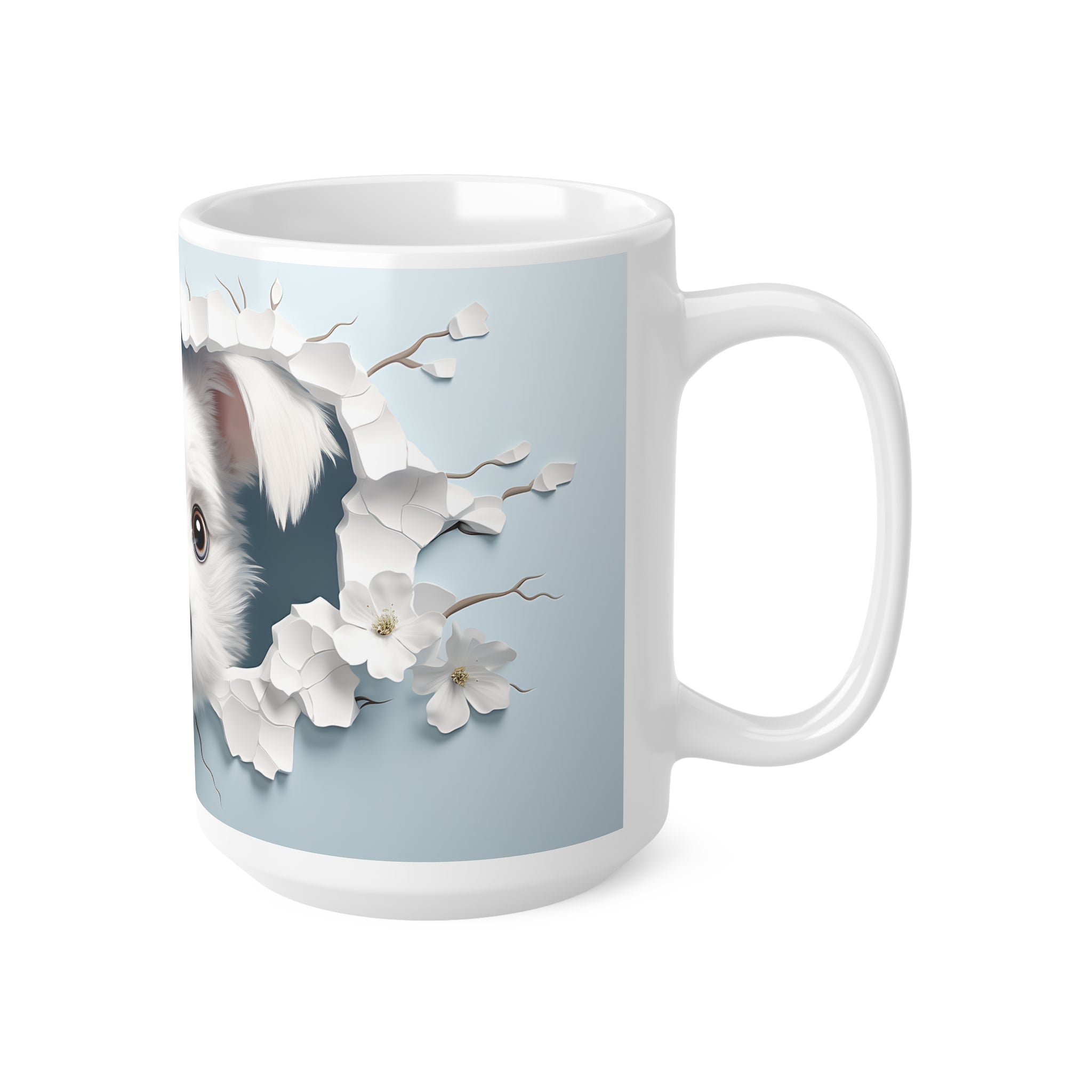 Taza Café 3D Perro