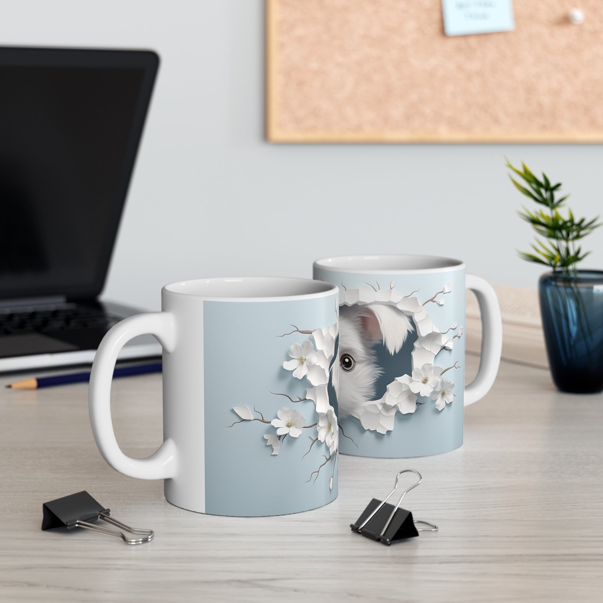 Taza Café 3D Perro