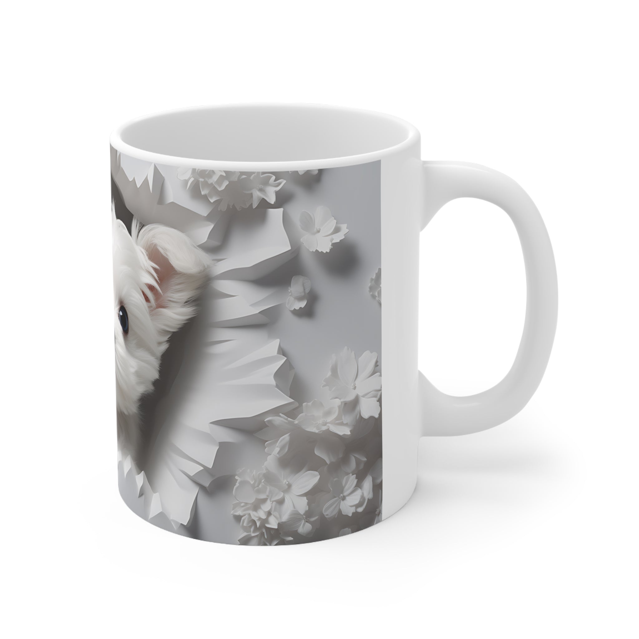 Tazas De Café Diseño De Perro 3D