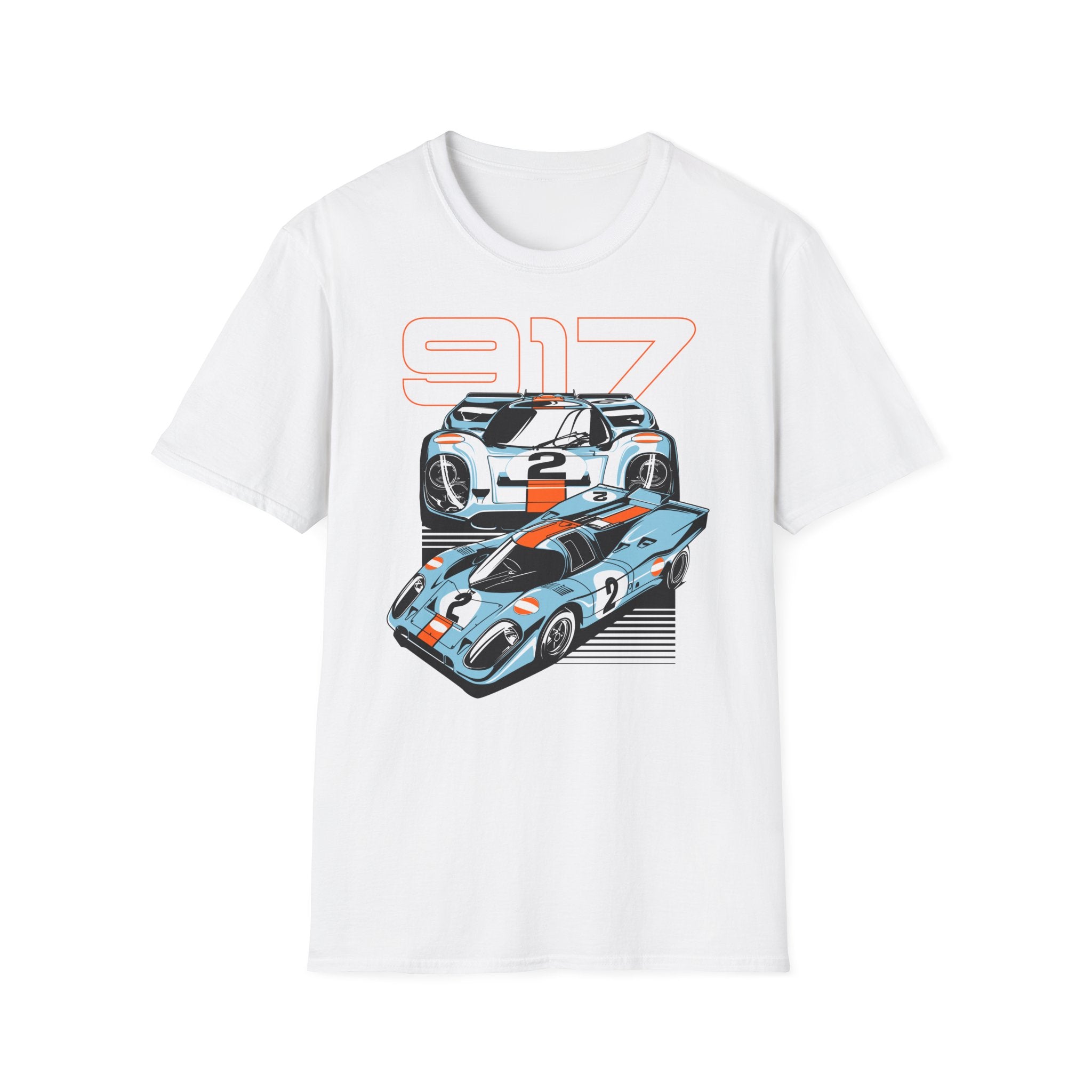 Camiseta de coche modelo. Porsche 917