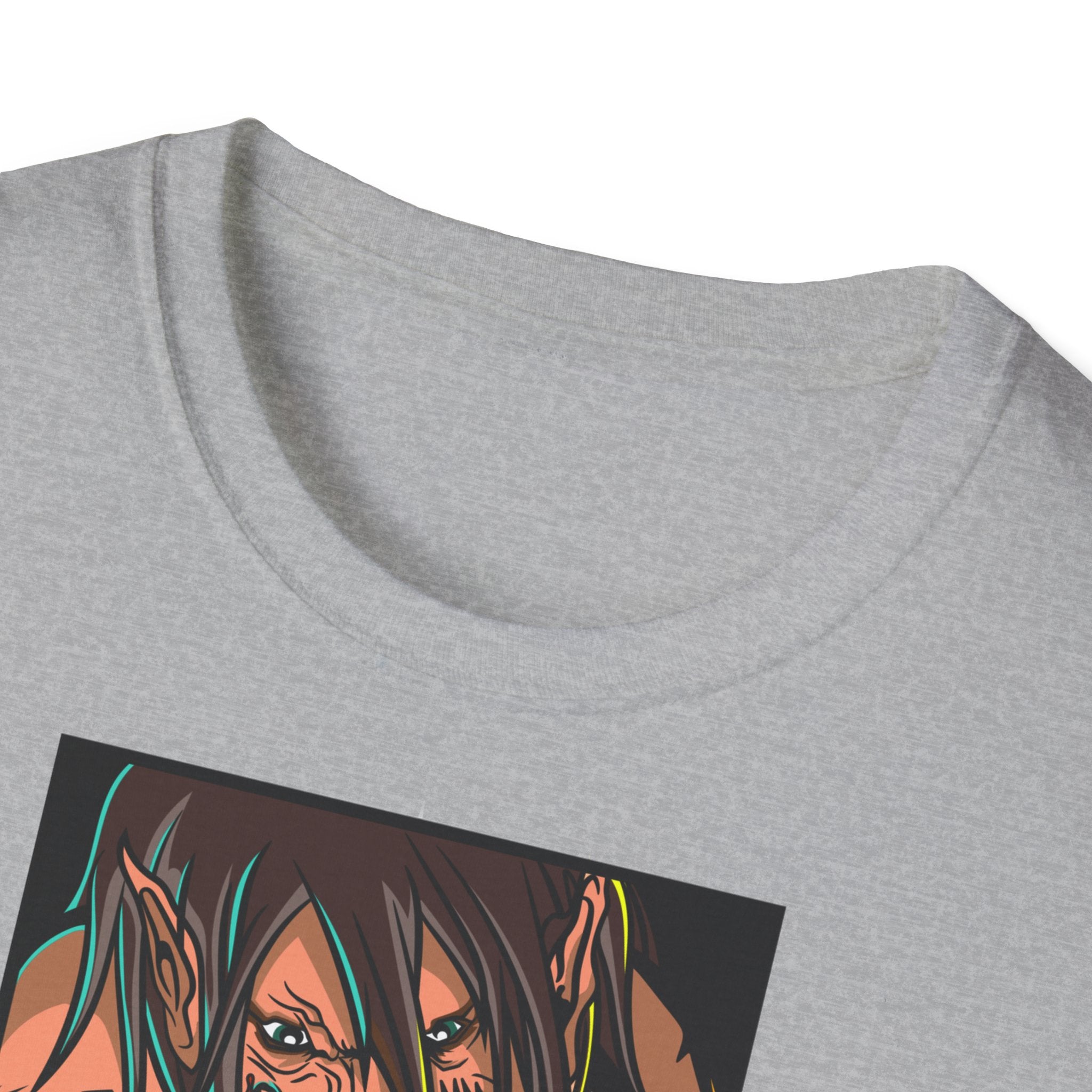 Camiseta Unisex Attack On Titans - Manga Corta