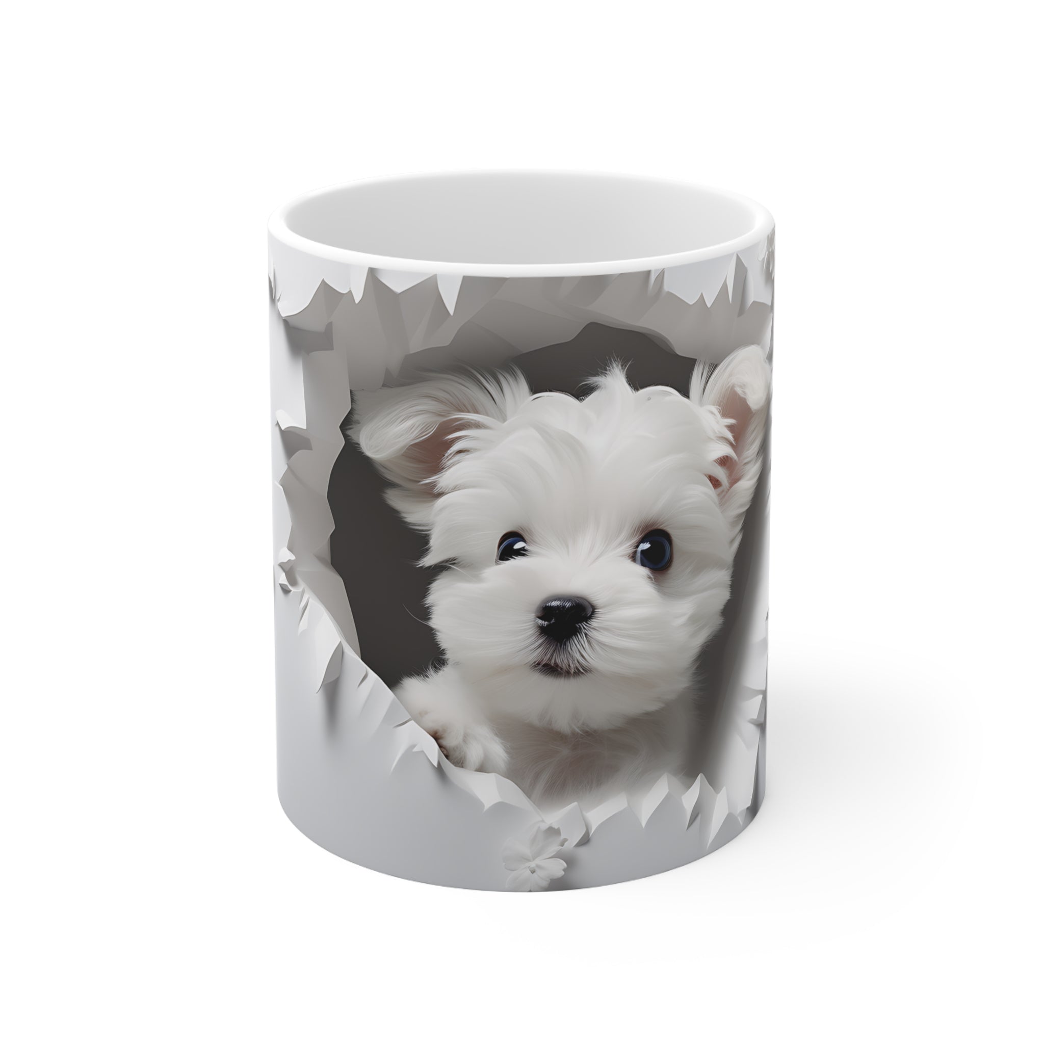 Tazas De Café Diseño De Perro 3D