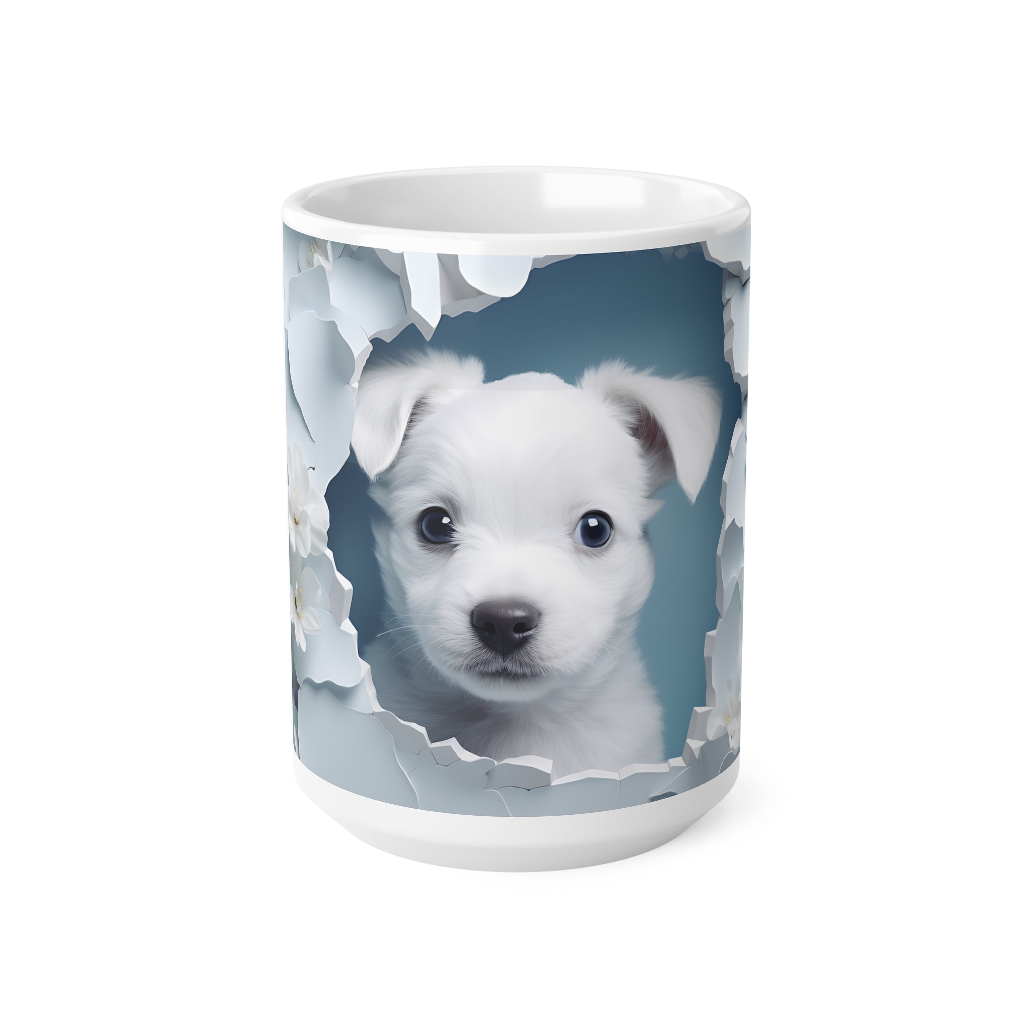 Taza 3D Perro Cerámica