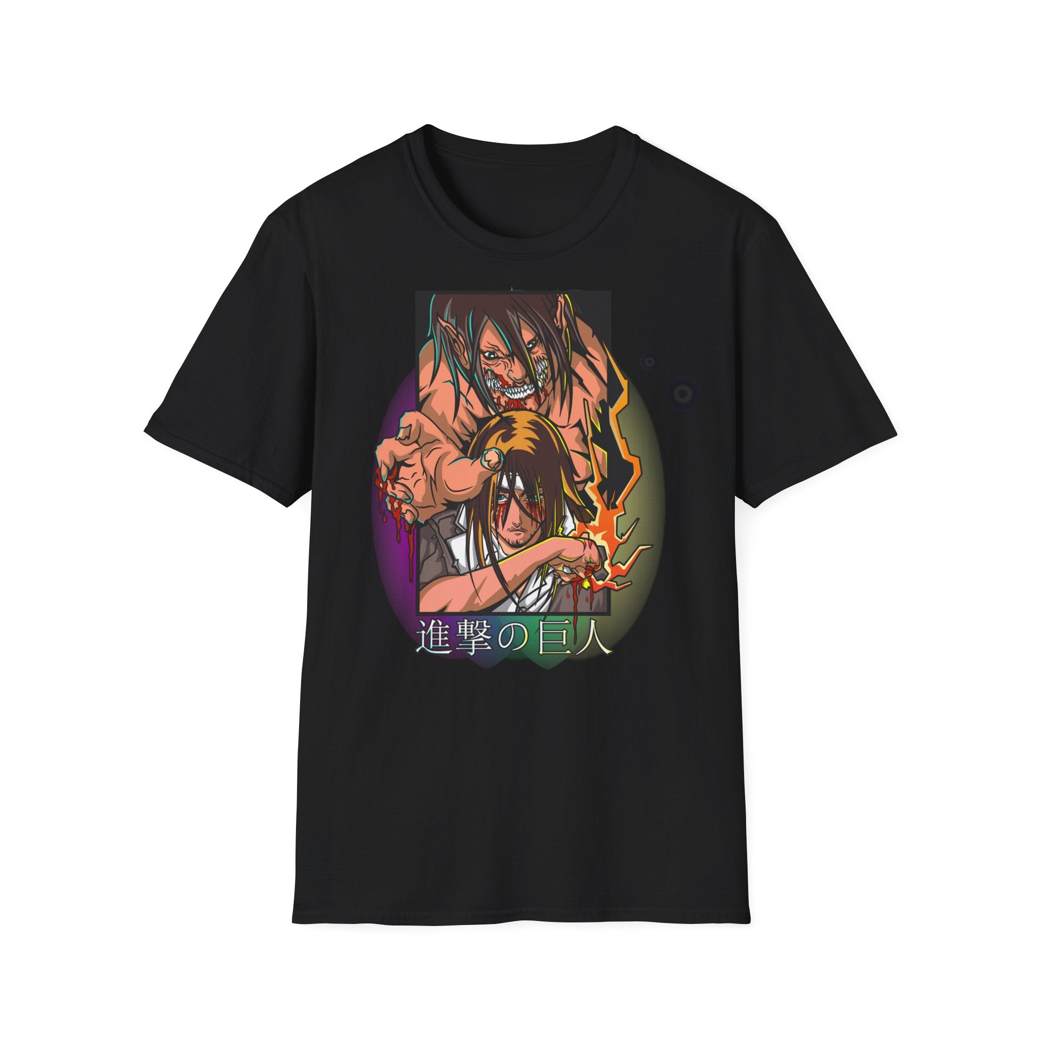 Camiseta Unisex Attack On Titans - Manga Corta