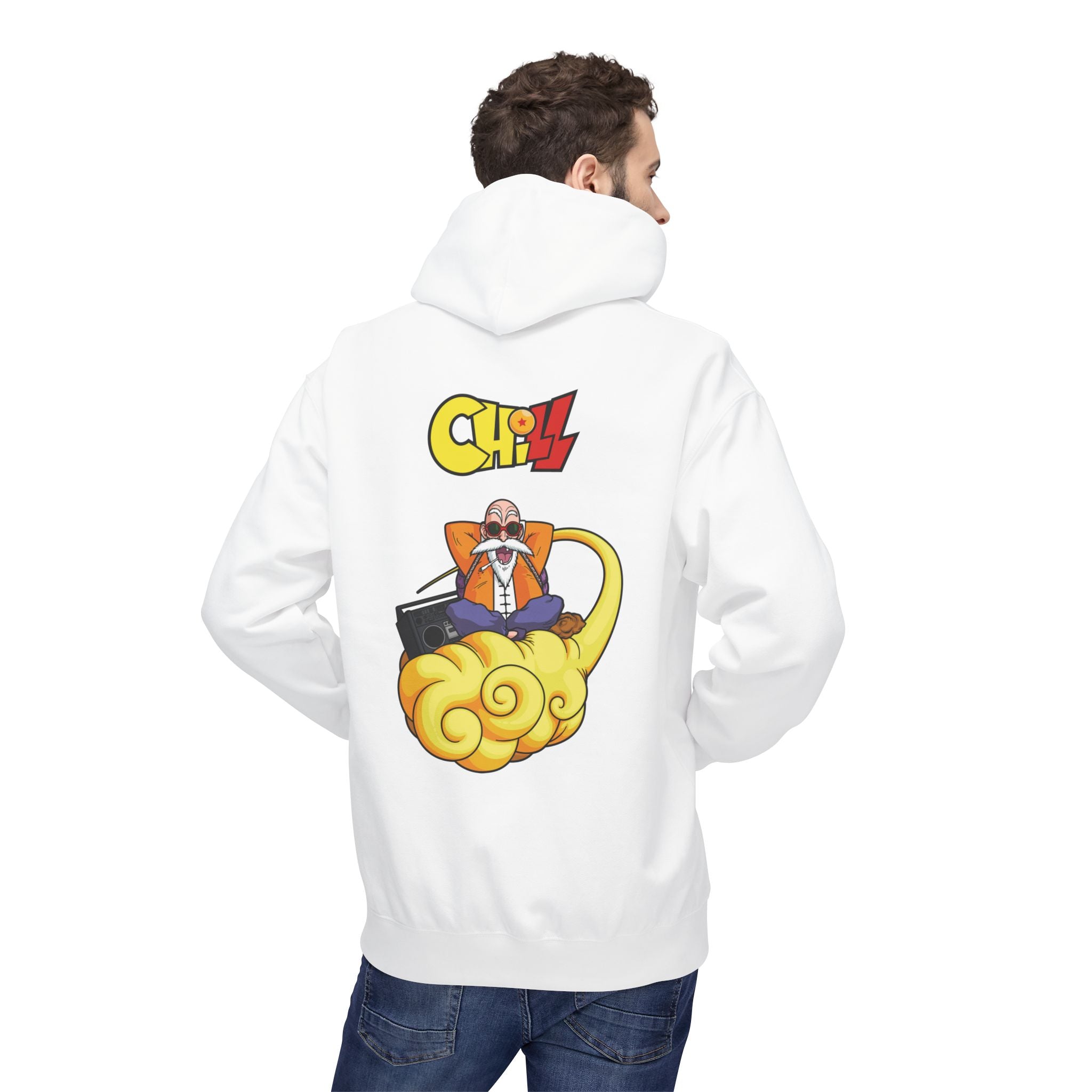 Dragon Ball Maestro Roshi. Chill. Sudadera con capucha