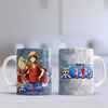 Taza De Café Personaje Luffy De One Piece