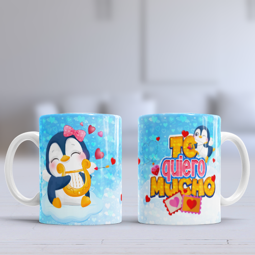 Taza parejas Te quiero mucho - Taza Blanca